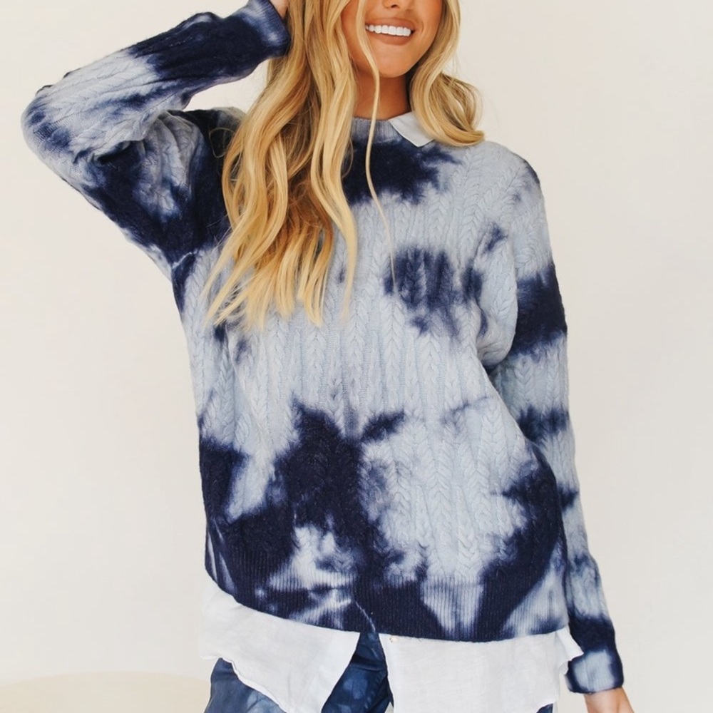 **5/$30 SALE** NWT Verge Girl Tie Dye Knit, S/M